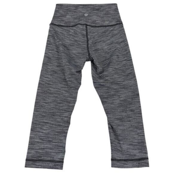 Lululemon Wunder Under Hi-Rise 17" In Wee Are From Space Black Slate Size 2 - Picture 6 of 7